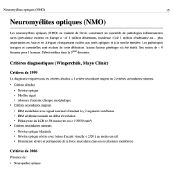 Sclérose en plaques, NMO, ADEM (pdf)